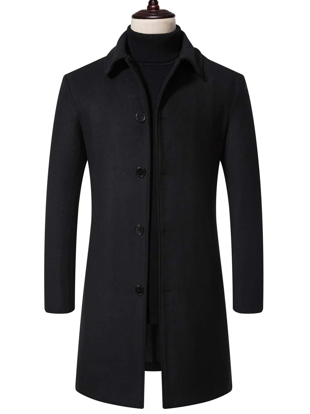 Abrigo Monaco Negro