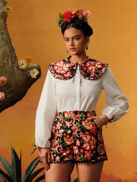 Thumbnail for Blusa Floral Frida (Diseñada por Raul Orozco)