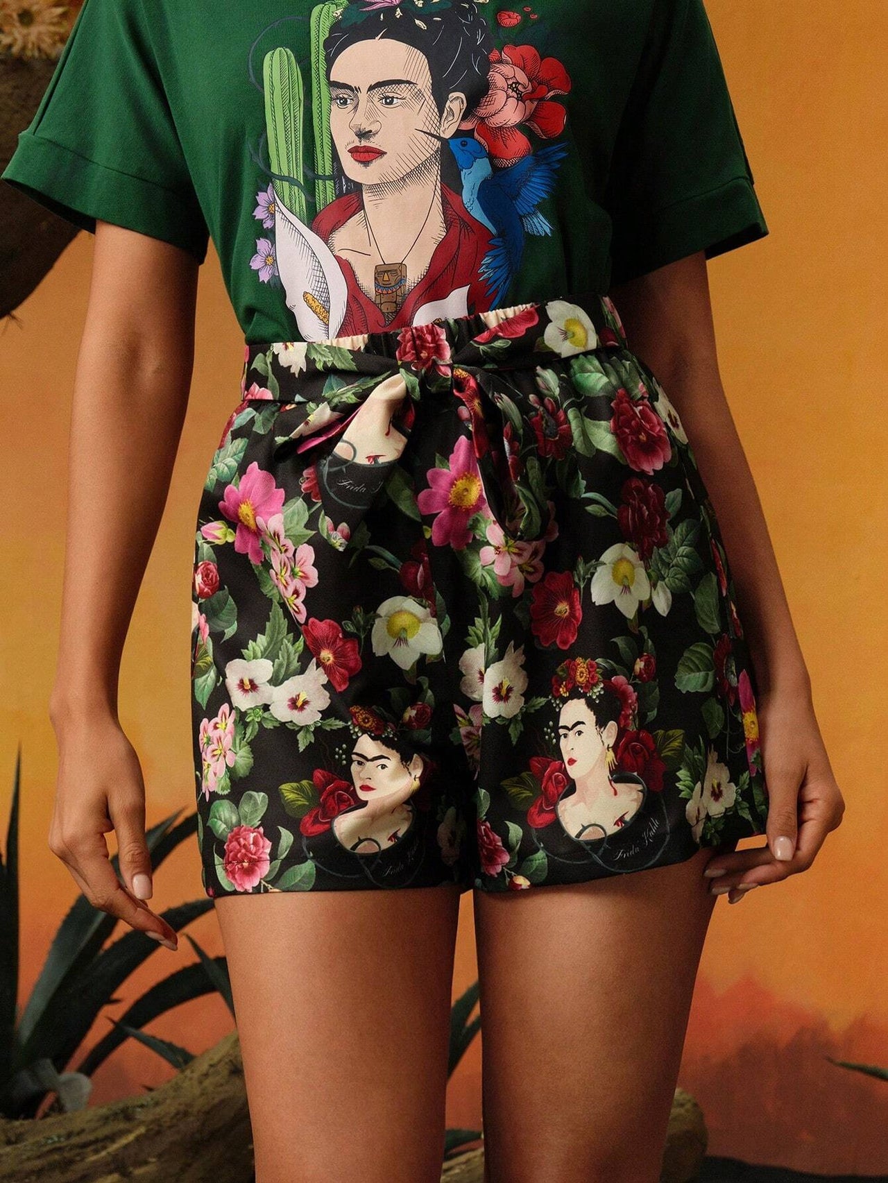 Jardín de Frida Shorts