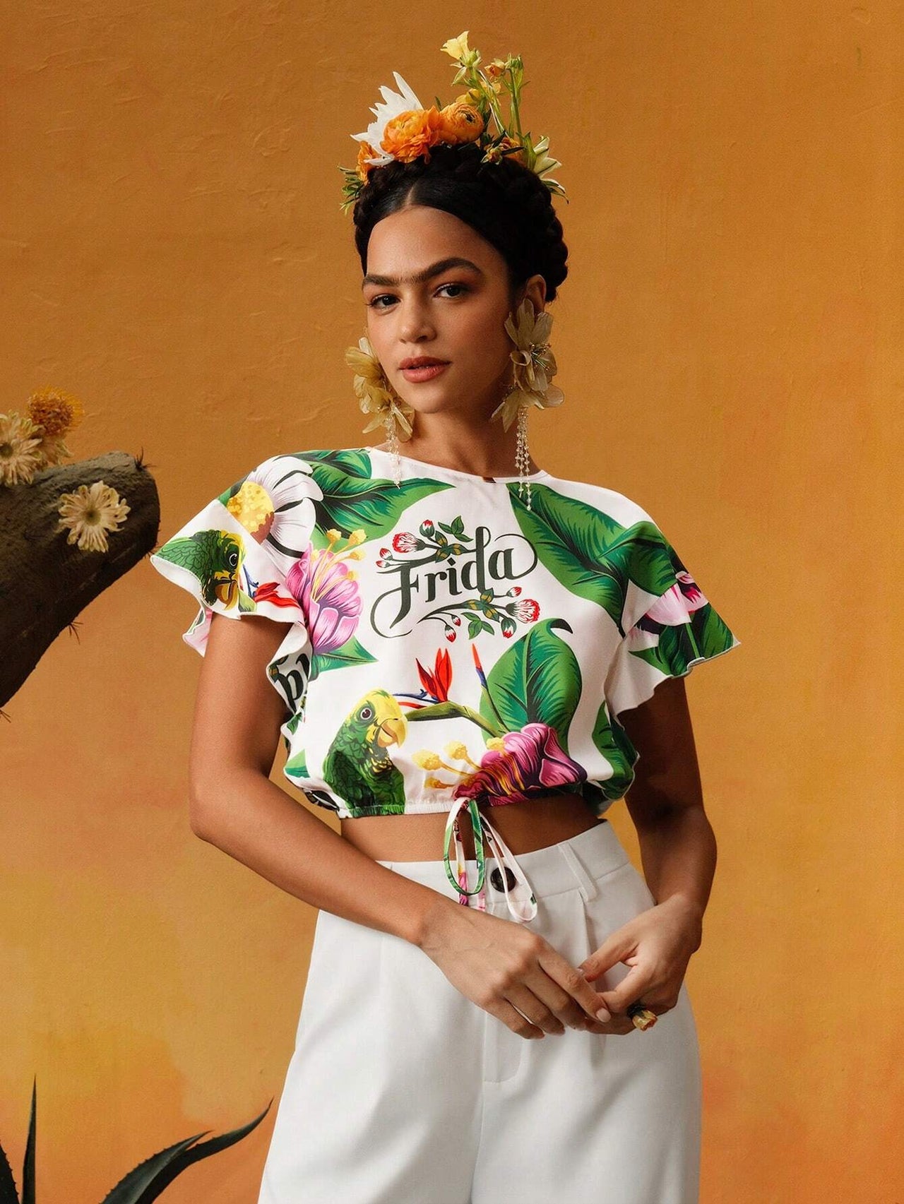 Blusa Jardín de Frida