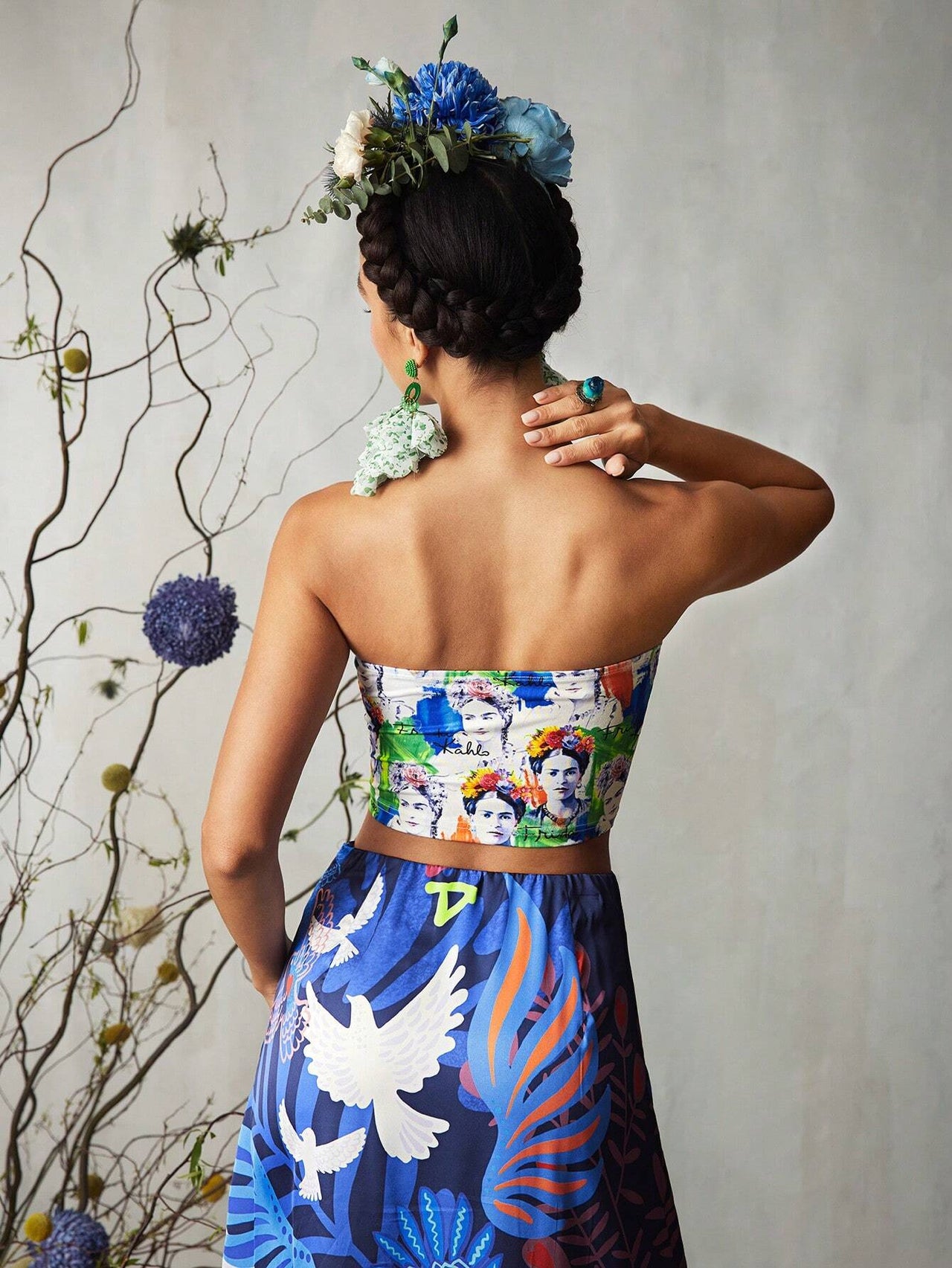 Top Corset Jardín de Frida