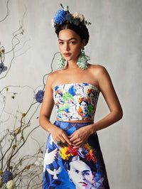Thumbnail for Top Corset Jardín de Frida