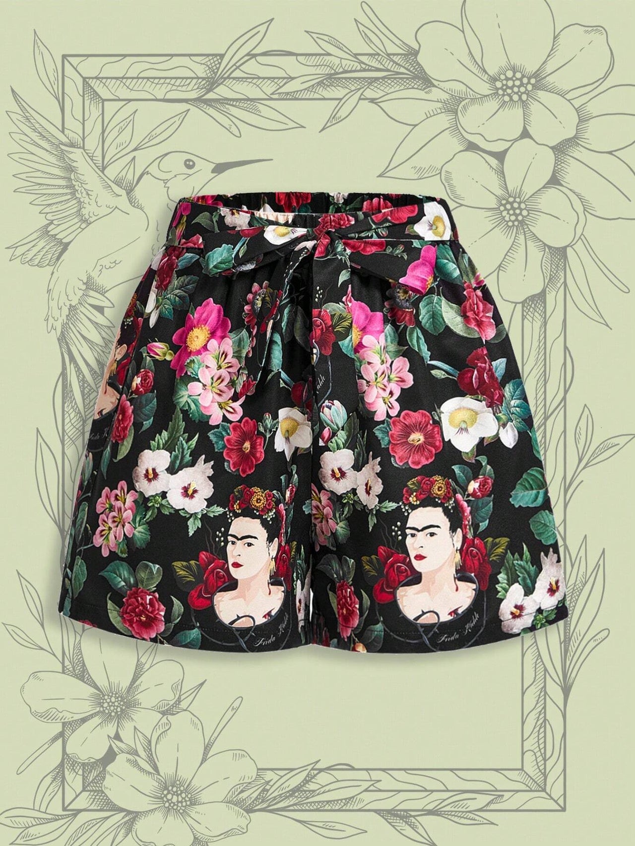 Jardín de Frida Shorts