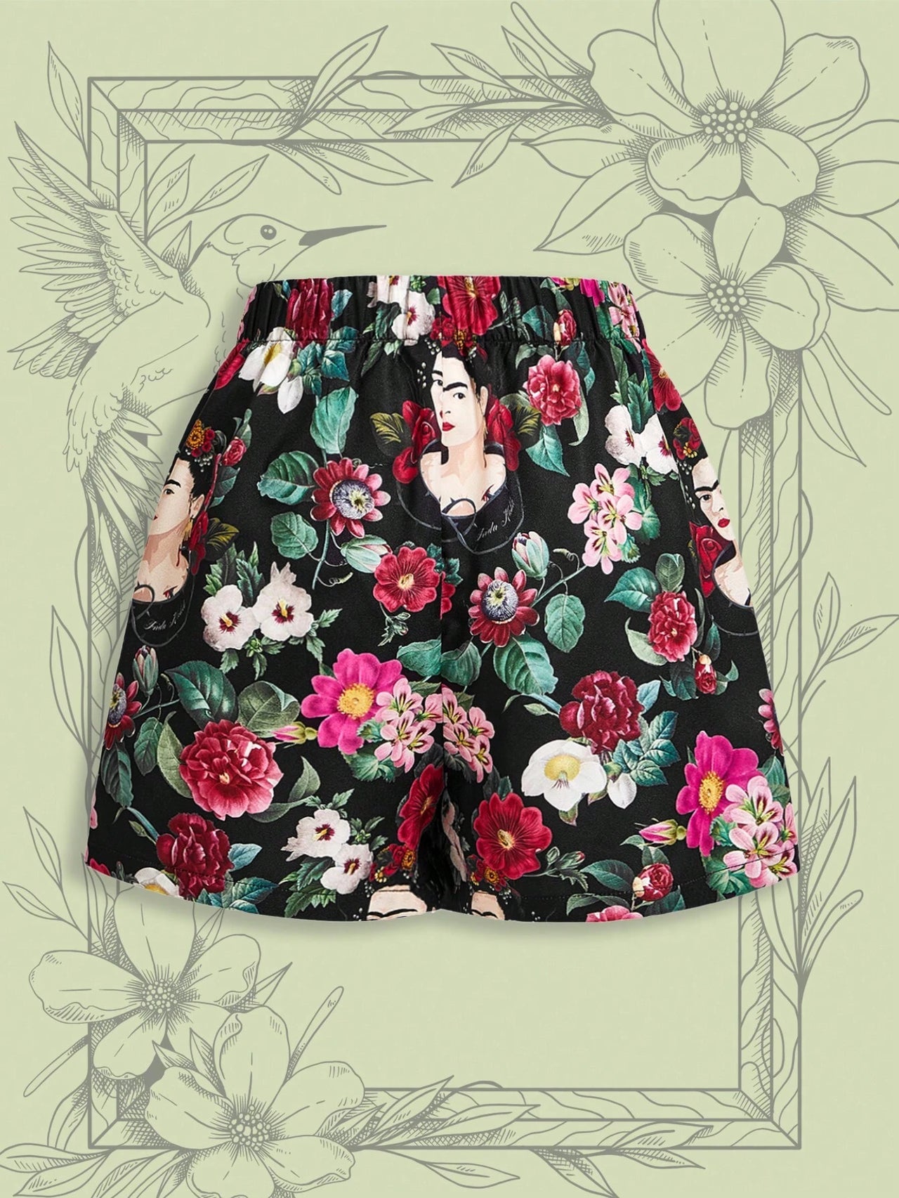 Jardín de Frida Shorts