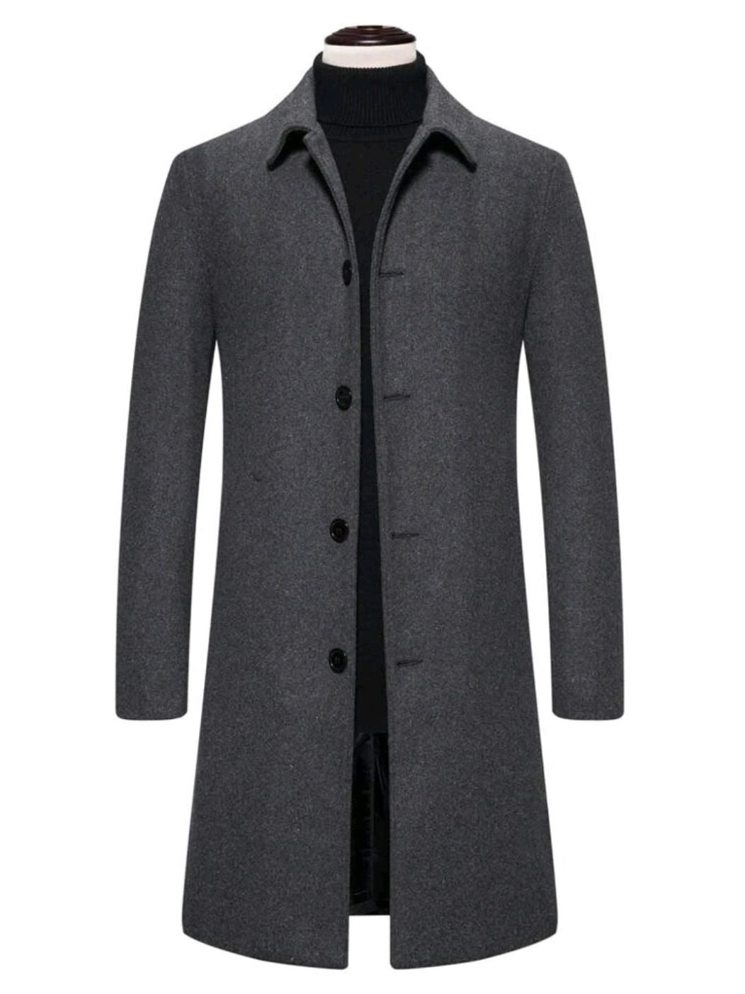 Abrigo Monaco Gris Oxford