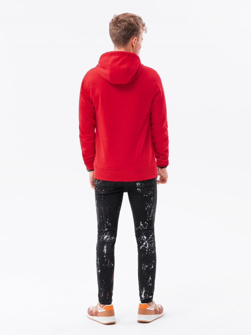 Sudadero Basic Rojo