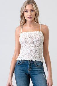 Thumbnail for Blusa de Tirantes Ivory