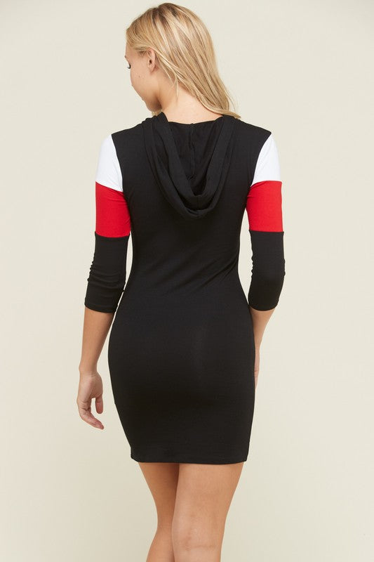 Vestido Hoodie Casual Street