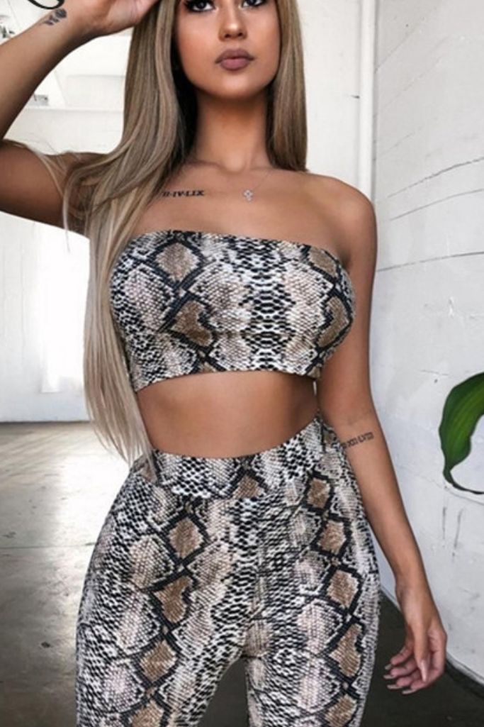 Crop Top Snake Calido