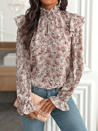Thumbnail for Blusa Bohemia de Margaritas en Albaricoque