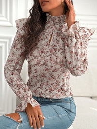 Thumbnail for Blusa Bohemia de Margaritas en Albaricoque