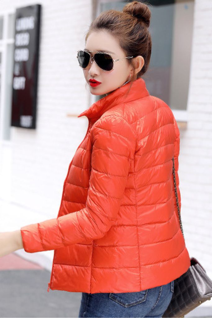Chaqueta Puffy Naranja