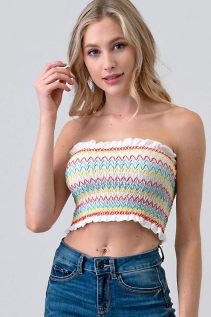 Crop Top Arcoiris