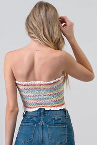 Thumbnail for Crop Top Arcoiris