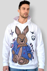 Thumbnail for Angry Bunny Hoodie