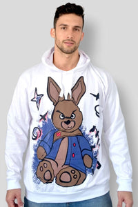 Thumbnail for Angry Bunny Hoodie