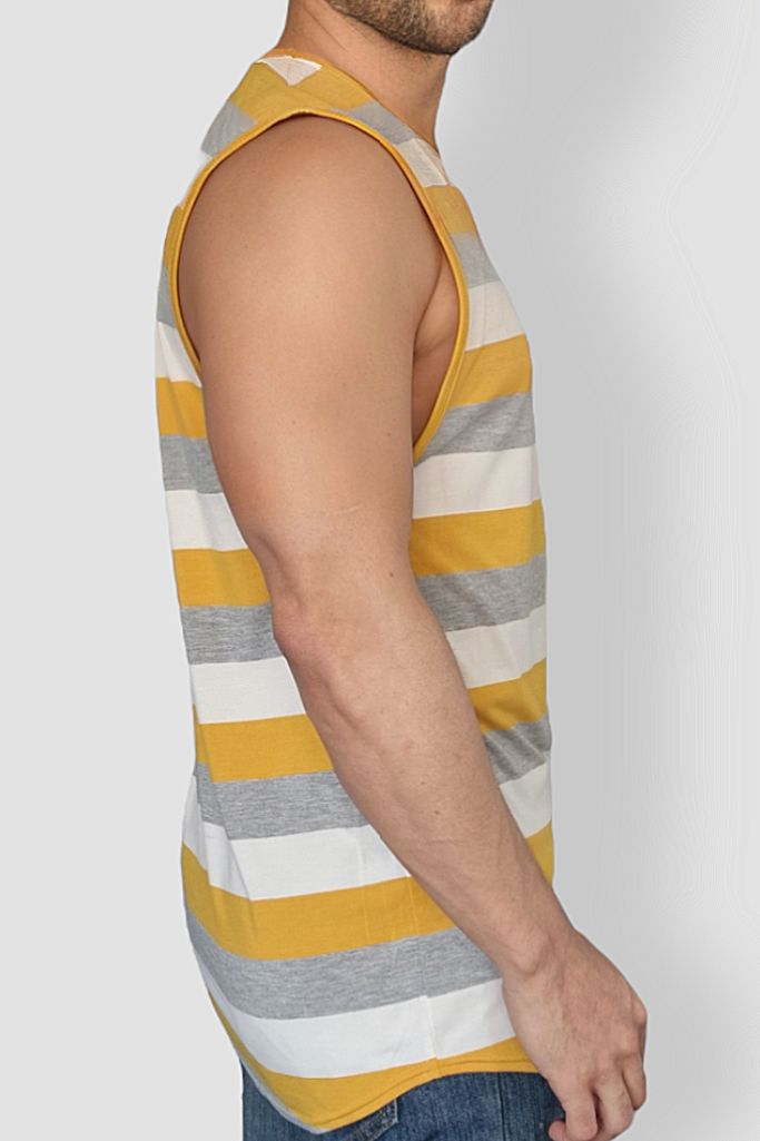 Playera Sport sin Mangas Sunset