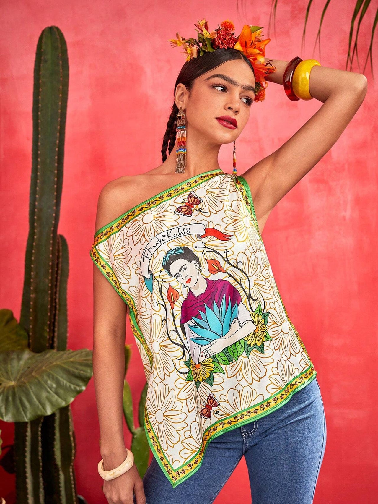 Top "Alegoría de Frida"