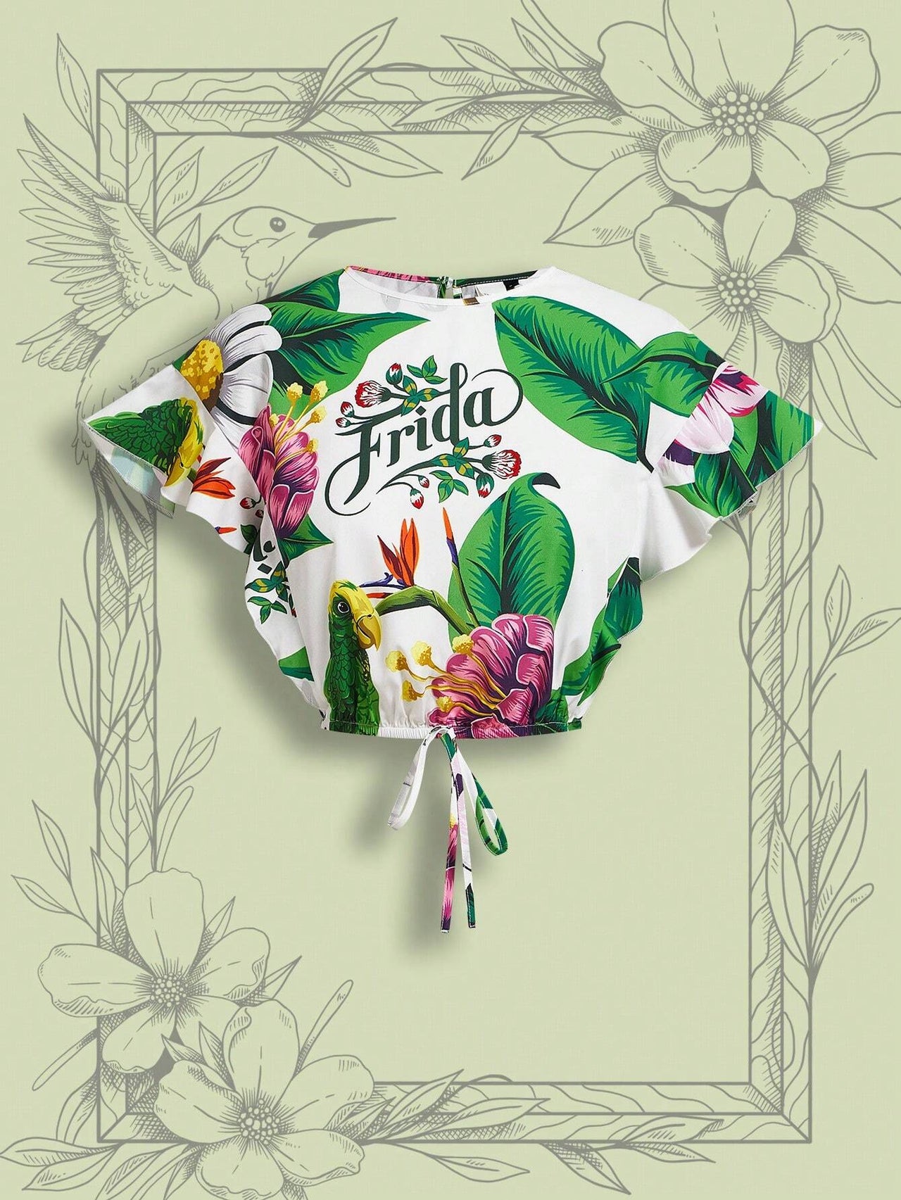 Blusa Jardín de Frida