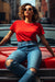 Playera Classic Roja Women