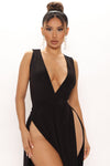Love Spree Maxi Dress - Black