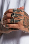 Set de Anillos Black Stone