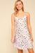 Vestido Slip Dress Lila con Flores