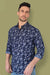 Camisa Manga Larga Navy Blue