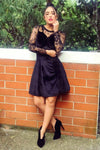Vestido Black Velveth-Dresscode502