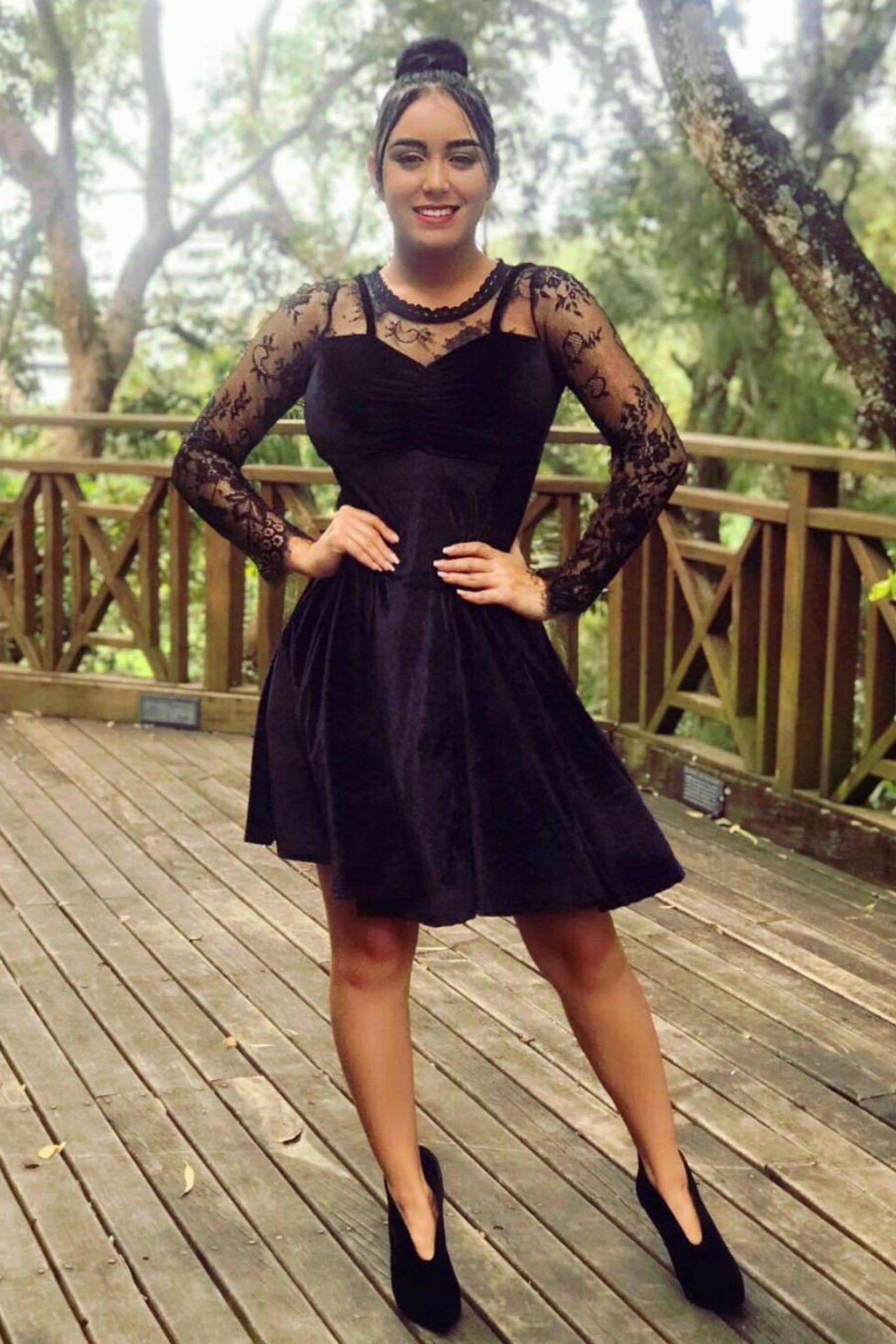 Vestido Black Velveth-Dresscode502
