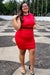 Vestido Red Backless