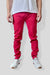 Jogger Second Skin (Rojo, Blanco y Negro)