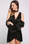 Vestido Folha Choker