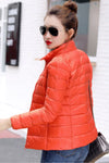 Chaqueta Puffy Naranja