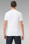Playera Cuello V Ultra Soft Manga Corta Blanca