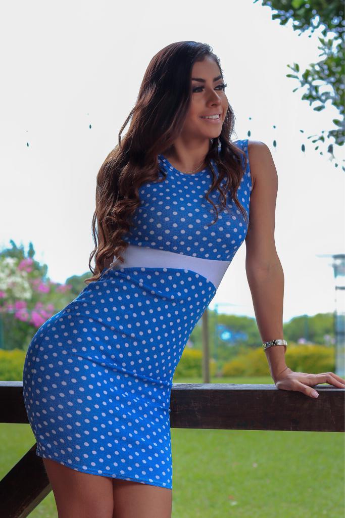 Vestido Cute Blue-Dresscode502