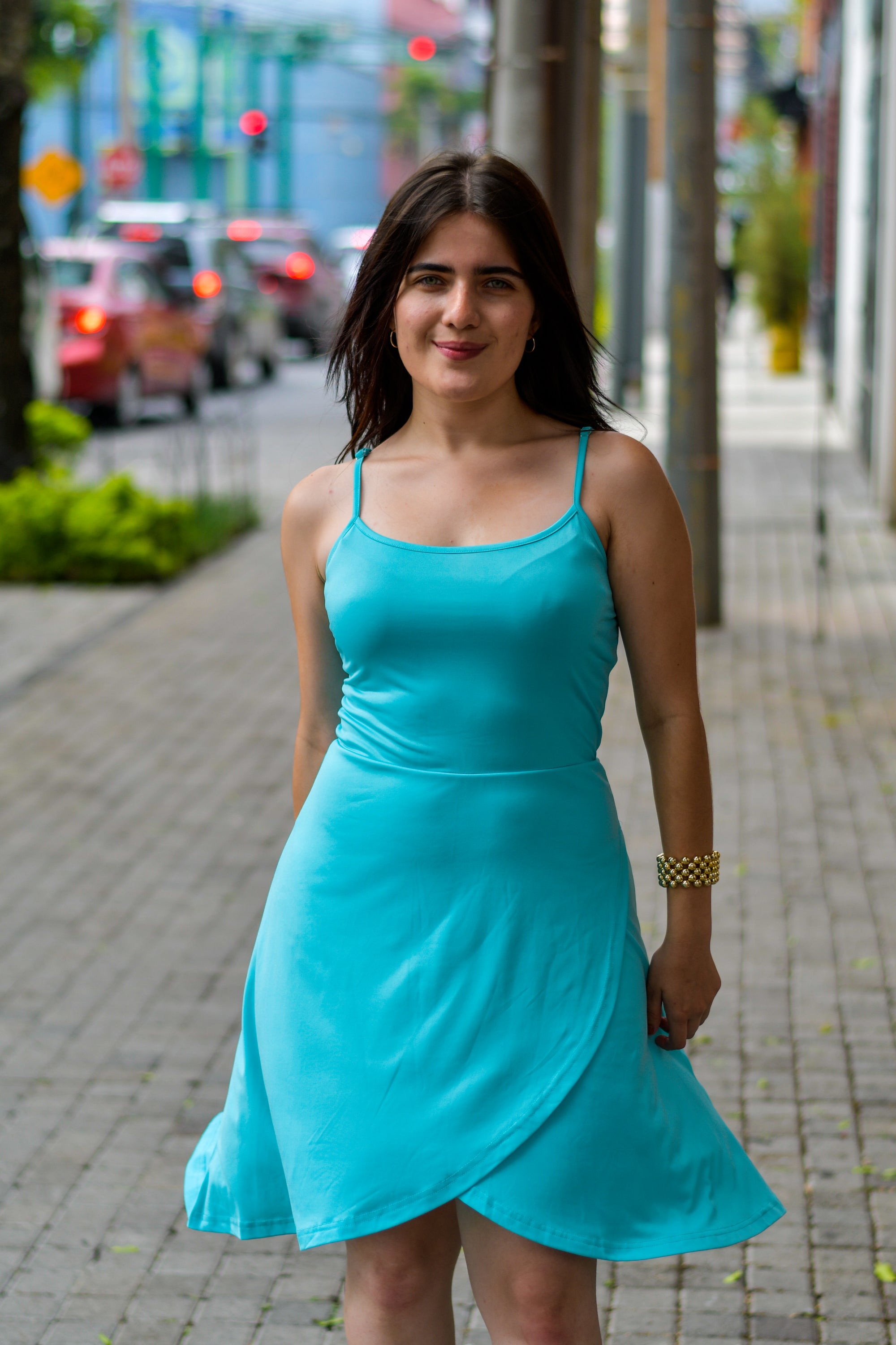 Vestido Aqua Fresh Girl
