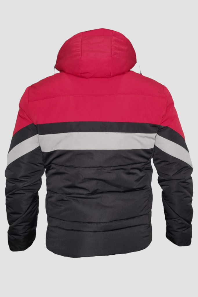 Jacket Aspen Red & Black